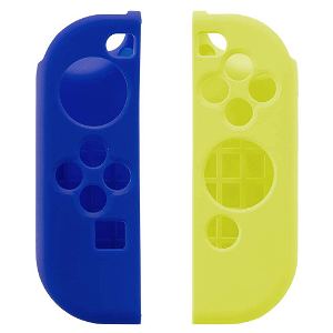 CYBER · Silicon Grip Cover for Nintendo Switch Joy-Con (Blue x Yellow)