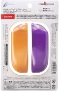 Cyber Gadget Silicon Grip Cover for Nintendo Switch Joy-Con (Purple x Orange) thumbnail 5