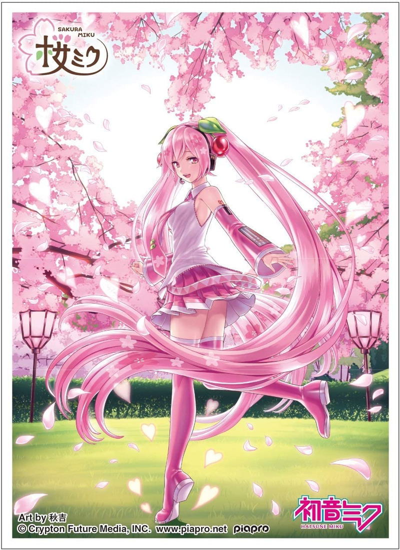 Hatsune Miku Sakura Miku Character Sleeve: Akiyoshi EN-948 image 1