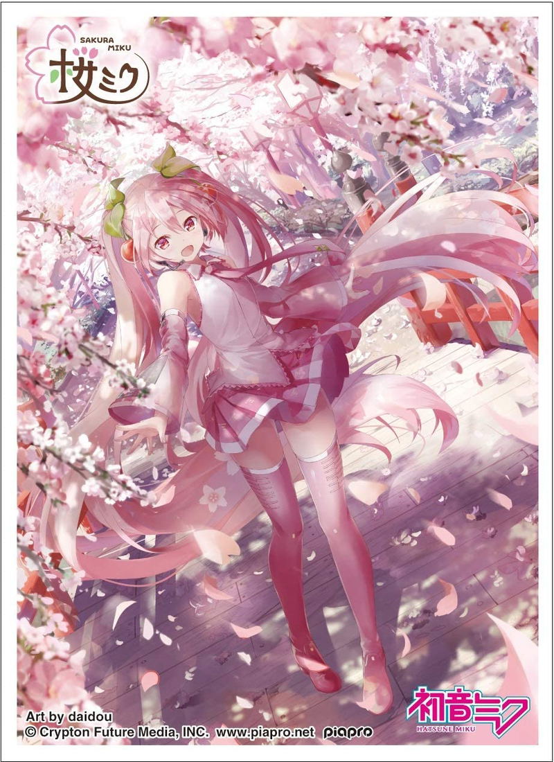 Hatsune Miku Sakura Miku Character Sleeve: Daidou EN-945 image 1