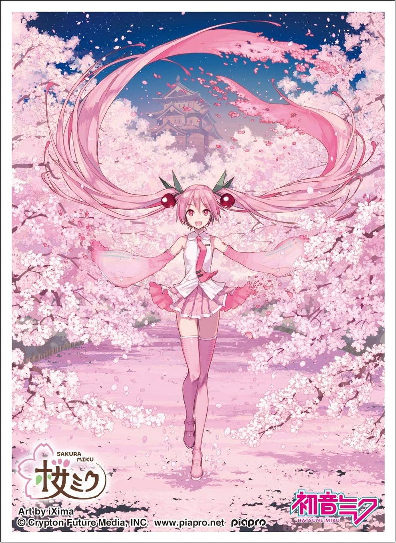 Hatsune Miku Sakura Miku Character Sleeve: iXima A EN-943 image 1