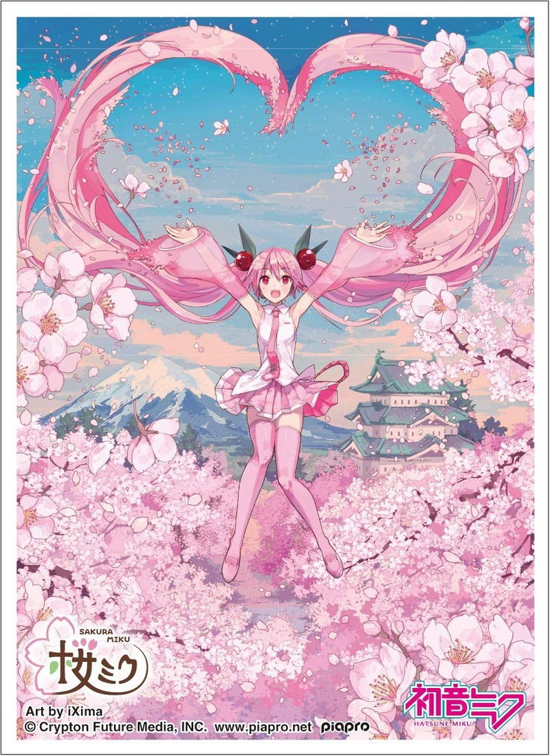 Hatsune Miku Sakura Miku Character Sleeve: iXima B EN-947 image 1
