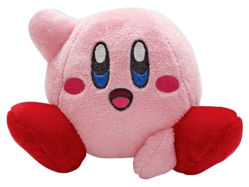 Kirby's Dream Land Pitarest Plush: Kirby Osuwari image 1