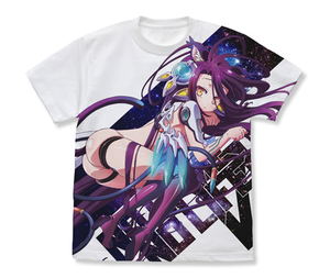 No Game No Life Zero - Schwi Cat Ear Ver. Full Graphic T-shirt White (M Size)_