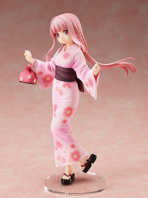 Puella Magi Madoka Magica Side Story Magia Record 1/8 Scale Pre-Painted Figure: Iroha Tamaki Yukata Ver. image 3