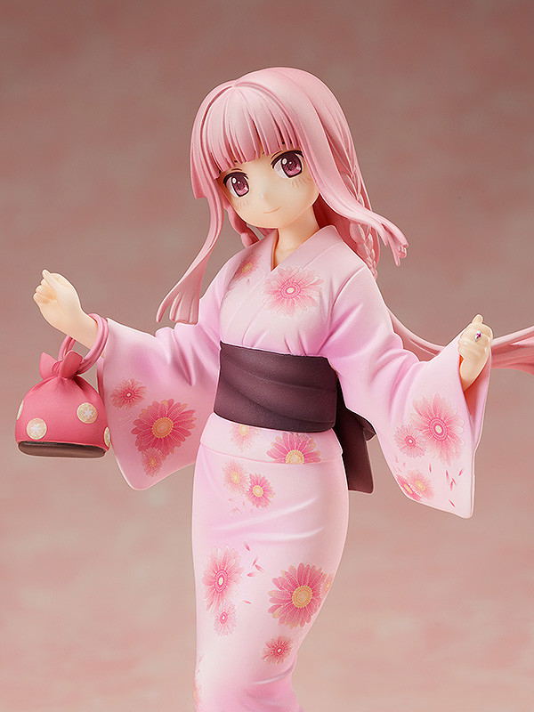 Puella Magi Madoka Magica Side Story Magia Record 1/8 Scale Pre-Painted Figure: Iroha Tamaki Yukata Ver. image 7