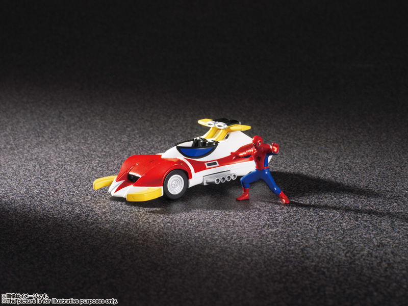 Soul of Chogokin GX-33R Spider-Man Toei TV Series: Leopardon & Marveller Summoning Set image 17