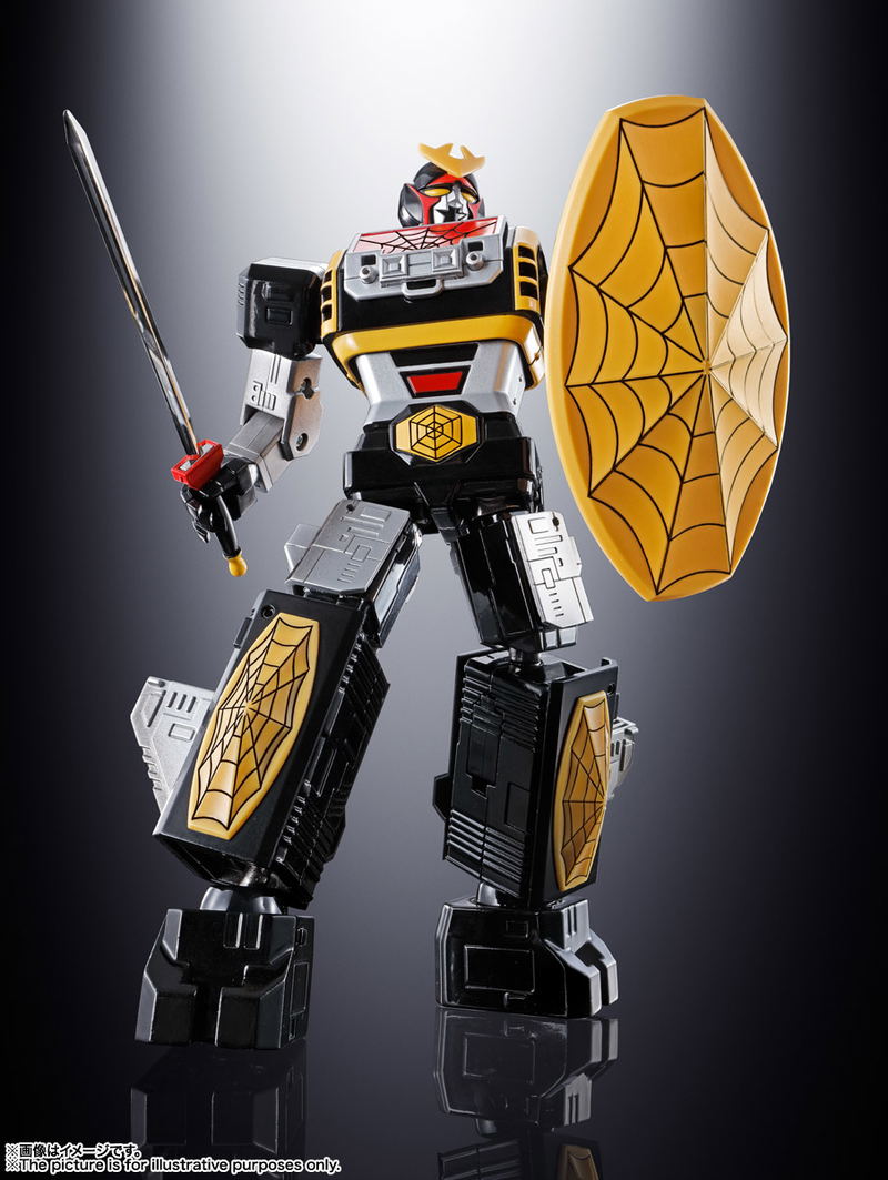 Soul of Chogokin GX-33R Spider-Man Toei TV Series: Leopardon & Marveller Summoning Set image 5