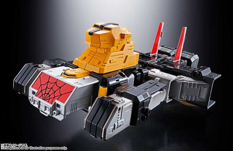 Soul of Chogokin GX-33R Spider-Man Toei TV Series: Leopardon & Marveller Summoning Set image 7