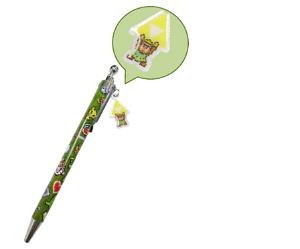 The Legend of Zelda A Link to the Past ZZ20 Ballpoint Pen with Charm Dot Art