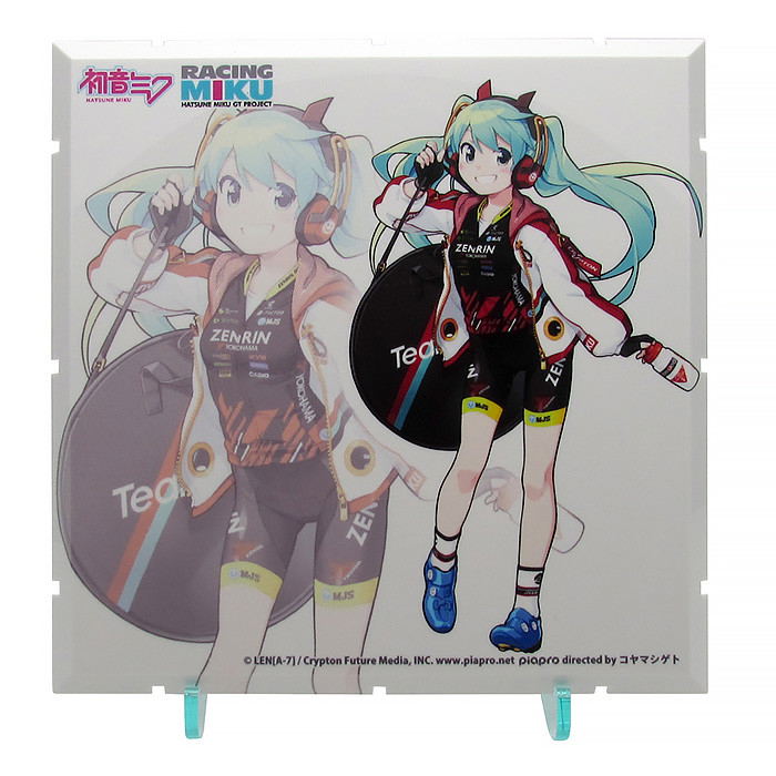 Dioramansion 150 Racing Miku Pit 2020 Optional Panel: Team UKYO Support Ver. image 1