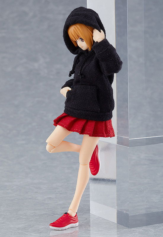 figma Styles No. 478 Original Character: Female Body (Emily) with Hoodie Outfit image 6
