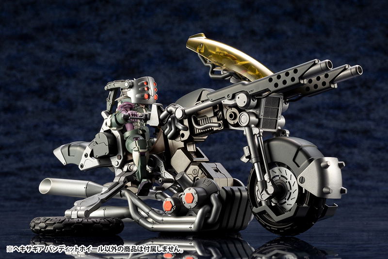 Hexa Gear 1/24 Scale Model Kit: Bandit Wheel (Re-run) image 11