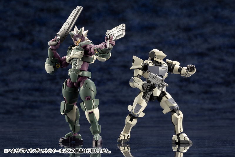 Hexa Gear 1/24 Scale Model Kit: Bandit Wheel (Re-run) image 13