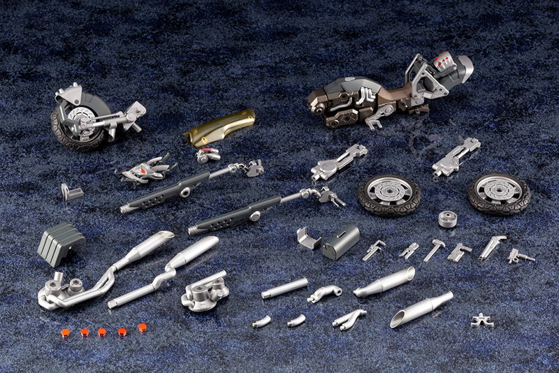 Hexa Gear 1/24 Scale Model Kit: Bandit Wheel (Re-run) image 14