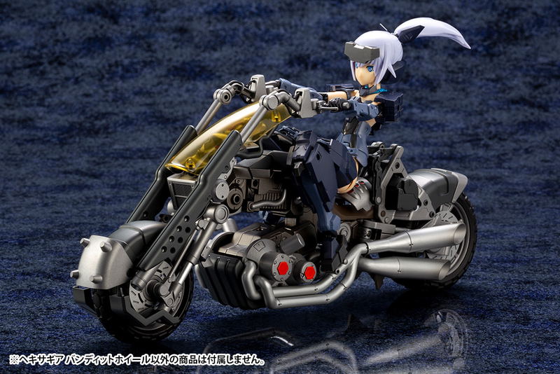 Hexa Gear 1/24 Scale Model Kit: Bandit Wheel (Re-run) image 15