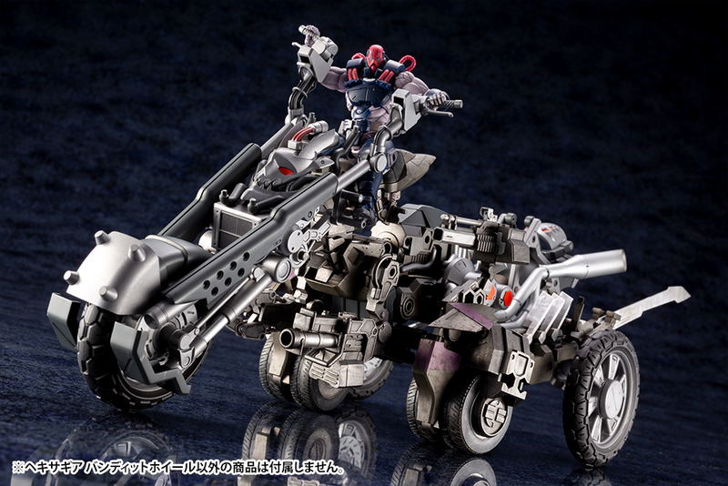 Hexa Gear 1/24 Scale Model Kit: Bandit Wheel (Re-run) image 18