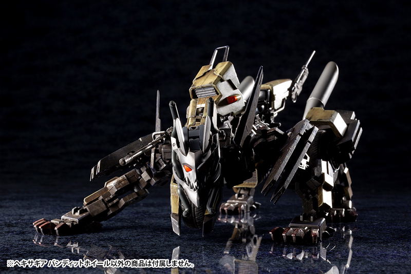 Hexa Gear 1/24 Scale Model Kit: Bandit Wheel (Re-run) image 19