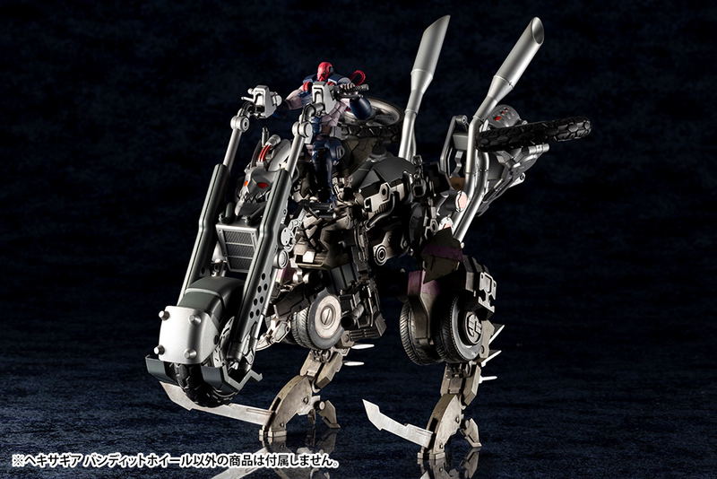 Hexa Gear 1/24 Scale Model Kit: Bandit Wheel (Re-run) image 20