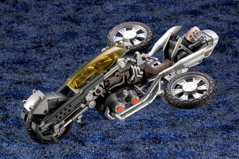 Hexa Gear 1/24 Scale Model Kit: Bandit Wheel (Re-run) image 8