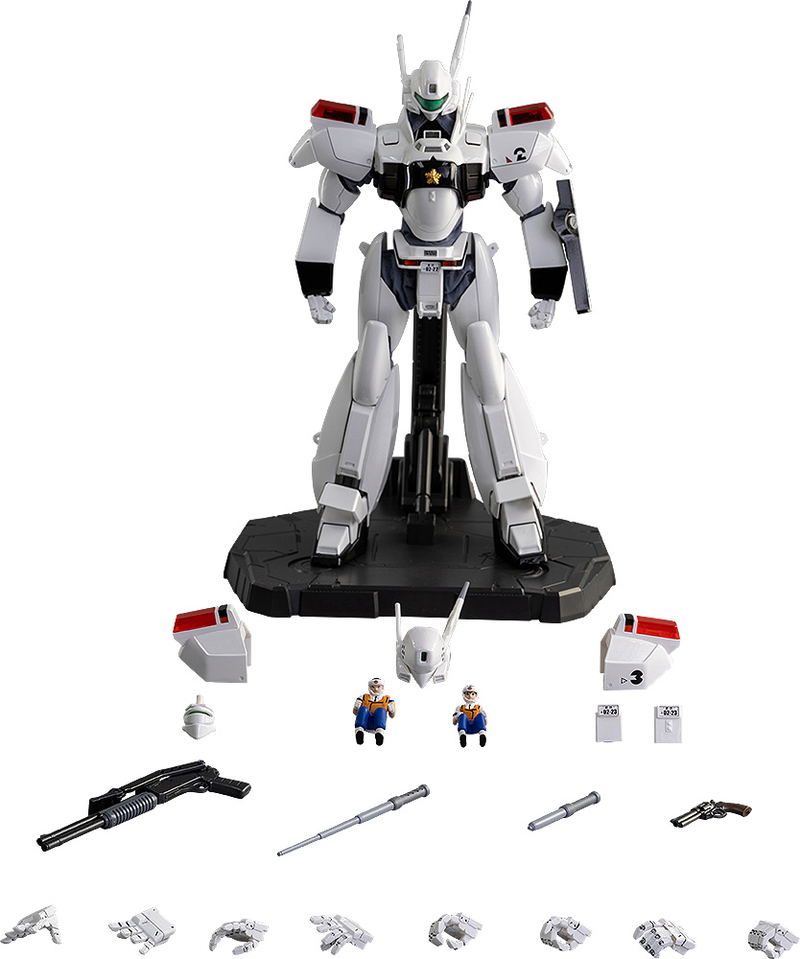Robo-dou Mobile Police Patlabor 1/35 Scale Action Figure: Ingram Unit 2 + Unit 3 Compatible Set image 1