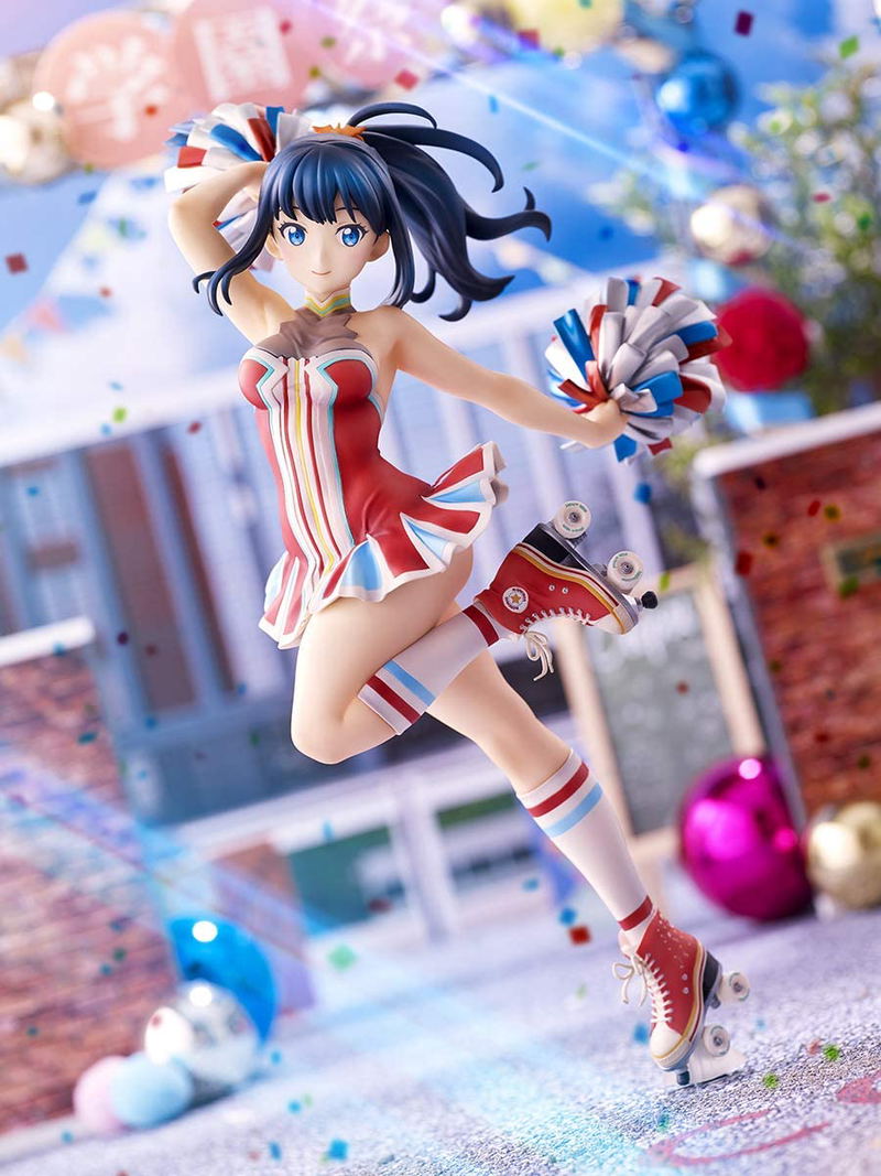 SSSS.Gridman 1/7 Scale Pre-Painted Figure: Rikka Takarada Cheerleader Style image 11