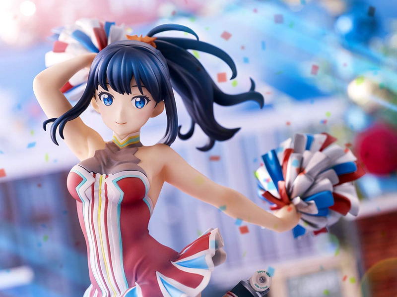 SSSS.Gridman 1/7 Scale Pre-Painted Figure: Rikka Takarada Cheerleader Style image 13