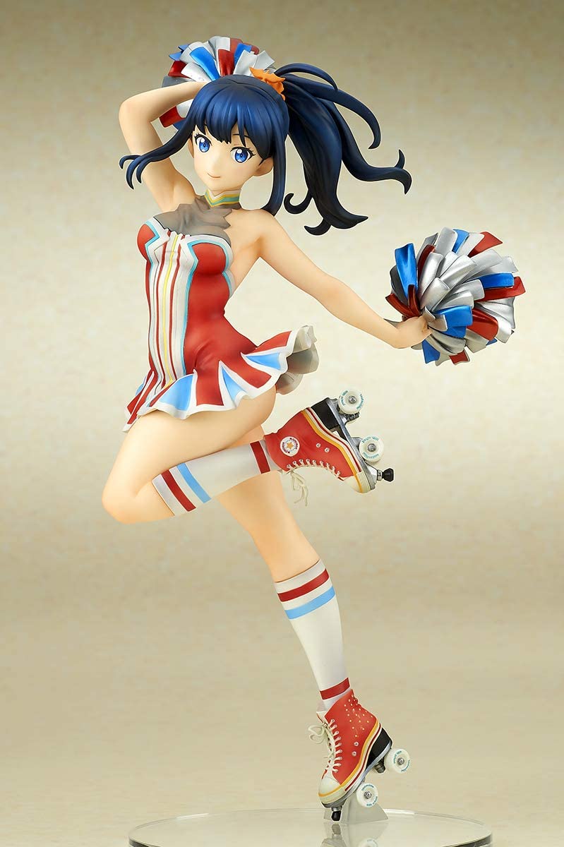 SSSS.Gridman 1/7 Scale Pre-Painted Figure: Rikka Takarada Cheerleader Style image 8