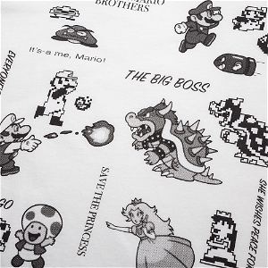 UT Super Mario 35th anniversary - Super Mario Brothers Men's T-shirt White (XL Size)