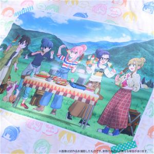 Yuru Camp Cushion Sleeping Bag Original Illustration