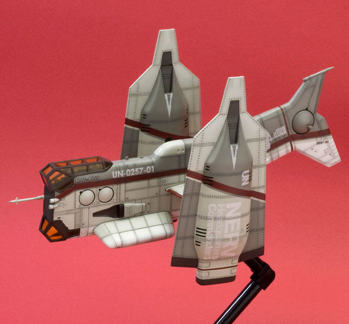 Rebuild of Evangelion 1/100 Scale Model Kit: Vertical Take-Off & Landing Aircraft for Nerv Commander (Re-run) image 2