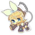 Kagamine Rin Acrylic Pinched Keychain thumbnail 1