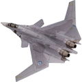 Ace Combat 7 Skies Unknown 1/144 Scale Model Kit: X-02S Osea thumbnail 1