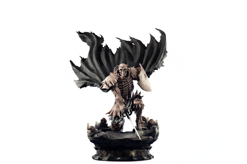Berserk 1/4 Scale Statue: Skull Knight [Standard Edition White Bone Variant] image 1