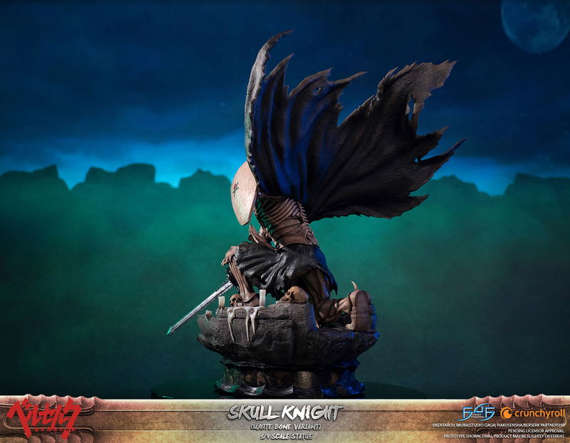 Berserk 1/4 Scale Statue: Skull Knight [Standard Edition White Bone Variant] image 11