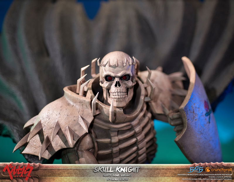 Berserk 1/4 Scale Statue: Skull Knight [Standard Edition White Bone Variant] image 15