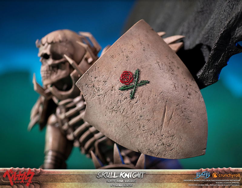 Berserk 1/4 Scale Statue: Skull Knight [Standard Edition White Bone Variant] image 16