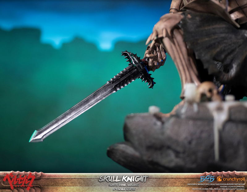 Berserk 1/4 Scale Statue: Skull Knight [Standard Edition White Bone Variant] image 18