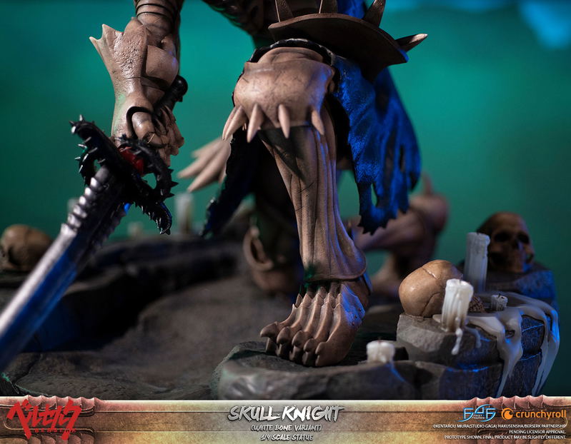 Berserk 1/4 Scale Statue: Skull Knight [Standard Edition White Bone Variant] image 19