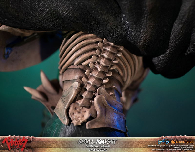 Berserk 1/4 Scale Statue: Skull Knight [Standard Edition White Bone Variant] image 20