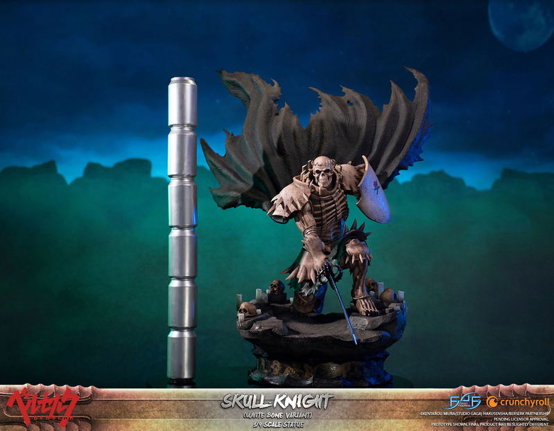 Berserk 1/4 Scale Statue: Skull Knight [Standard Edition White Bone Variant] image 21