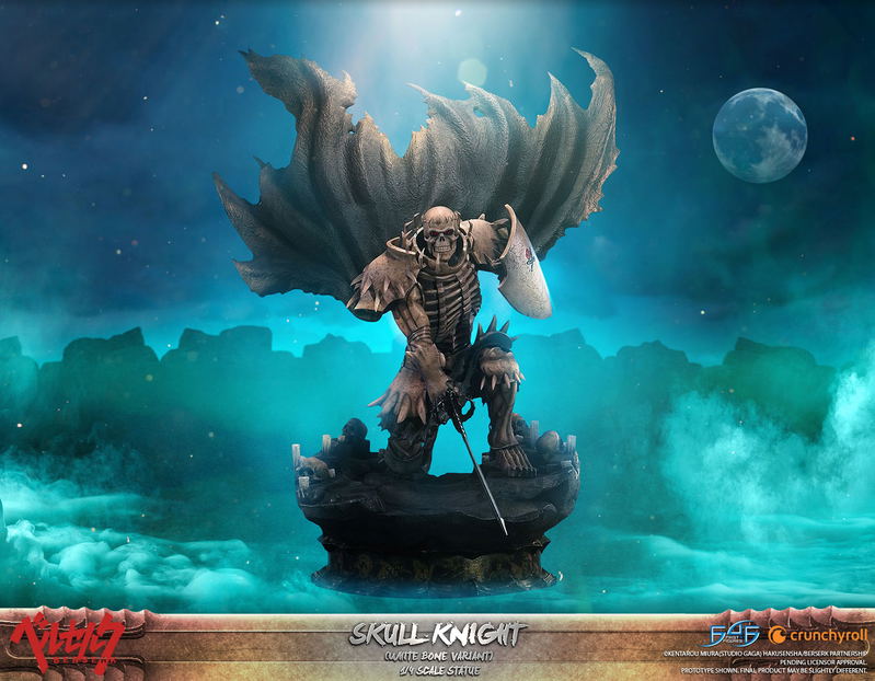 Berserk 1/4 Scale Statue: Skull Knight [Standard Edition White Bone Variant] image 4