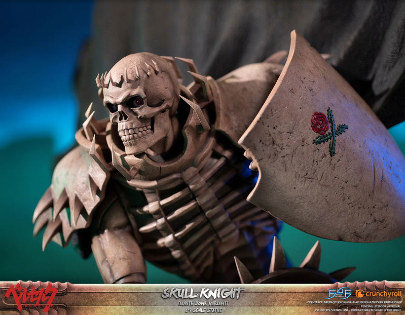 Berserk 1/4 Scale Statue: Skull Knight [Standard Edition White Bone Variant] image 5