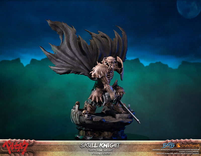 Berserk 1/4 Scale Statue: Skull Knight [Standard Edition White Bone Variant] image 7