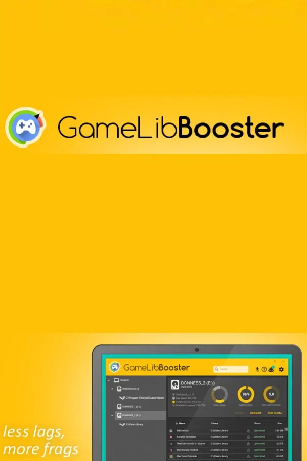 GameLibBooster STEAM digital — Import Game Deal