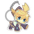 Kagamine Len Acrylic Pinched Keychain thumbnail 1