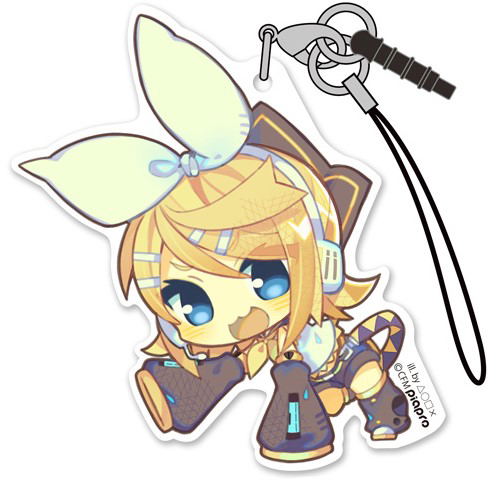 Kagamine Rin Acrylic Pinched Strap image 1