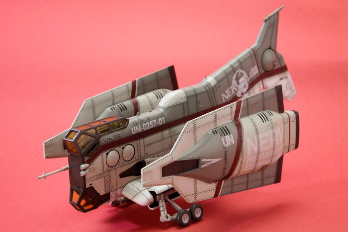 Rebuild of Evangelion 1/100 Scale Model Kit: Vertical Take-Off & Landing Aircraft for Nerv Commander (Re-run) image 7