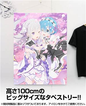 Re:Zero Starting Life in Another World Wall Scroll Emilia & Rem
