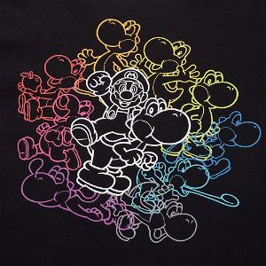 UT Super Mario 35th anniversary - Yoshi Kids T-shirt Black (130cm Size)
